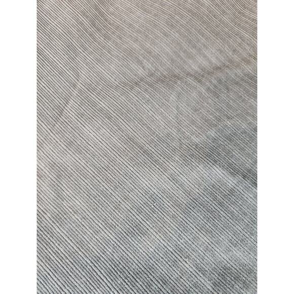 LL Bean 8p corduroy midi skirt 2 pockets with slip back button zip Y2K brown - Picture 6 of 10